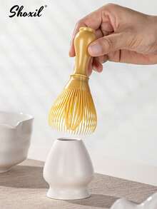 shoxil 2pcs Plastic Matcha Whisk, Reusable Matcha Stirrer For Matcha Preparation, Durable Japanese Style Tea Whisk For Home Kitchen - Tea Whisk - View 17