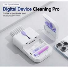 10-In-1 Multifunctional Cleaning Brush Set For Keyboard, Earphones, Phone Screen, Phone Charging Port, Microphone, Shower Head, Faucet, Dust Removal And Keycap Removal Tool - Multi-color - View 2