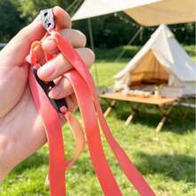 5/10/15 buah Karet Gelang Tebal, Set Karet Gelang, Karet Elastis Pipih, Bahan Elastis, Karet Gelang untuk Latihan - Merah-oranye - View 3