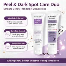 SUMIFANG Black Rice Exfoliating & Spot Repair Set (2pcs) – Pengelupasan Lembut & Perbaikan Noda | Beras Hitam Fermentasi & Niacinamide – Mengangkat Sel Kulit Mati, Memudarkan Noda Hitam, Meratakan Warna Kulit | Membantu Memperbaiki Kulit Kasar & Kusam - Set Perawatan Kulit - View 4