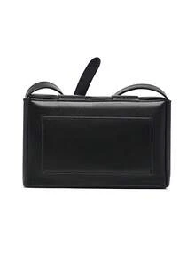 peach tree Men's Woven Crossbody Messenger Small Square Handheld PU Flap Wallet Unisex Business Travel Toiletry Storage Tool Large Capacity Daily Carry Sleek - Multicolor - View 11
