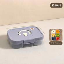 Hộp bento cho người lớn, hộp đựng cơm trưa dùng được trong lò vi sóng, hộp đựng đồ ăn vặt chống rò rỉ có nắp, hộp chuẩn bị bữa ăn có ngăn chia, hộp đựng thực phẩm nhiều ngăn, hộp bento nhiều ngăn, hộp đựng cơm trưa bằng nhựa, hộp cơm kiểu Nhật, hộp đựng thực phẩm du lịch - Nhiều màu - Xem 17