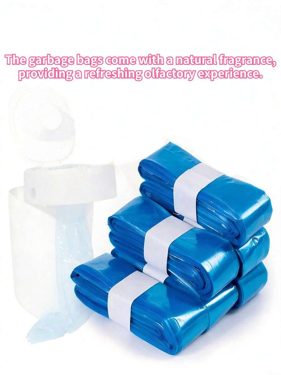 1pc/10pcs/Infant Diaper Garbage Bags (Scented) Disposable Diaper Bags, Household Garbage Bags, Pet Cleaning Bags/Travel Essentials/Newborn Essentials/Garbage Bag Length 4.5m (Note: Need To Cut Yourself)