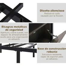 Bed Frames - Dark Grey - View 5