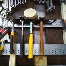 Black Practical Tool Storage Rack - Black - View 5