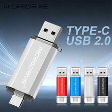 Microdrive 2-in-1 OTG 快閃記憶卡 USB 2.0 Type-C 雙介面 USB 隨身碟 高速隨身碟 適用於智慧型手機、筆記型電腦、PC - 查看 5