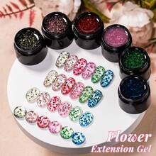 FOUR LILY 8ml Gel Extension Builder Nail Gel - Gel Ekstensi Kuku Bening, Cocok Untuk Penguatan Permukaan Dan Penanaman Bunga Kering, Gel Kuku UV/LED yang Dapat Dilepas, Cocok Untuk Manikur Salon Dan Rumahan - MultiWarna - View 4