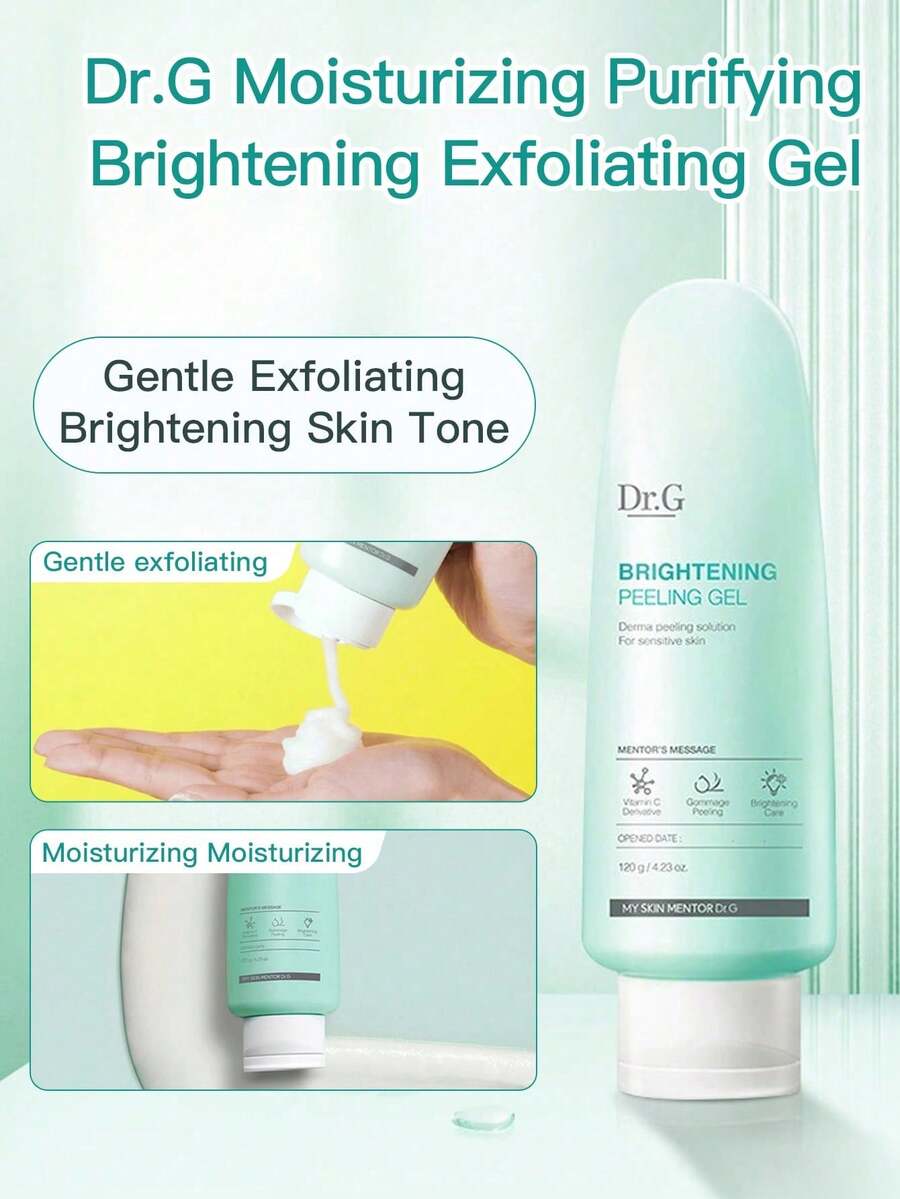 Dr.G Facial Exfoliating Scrub Gel, Deep Cleansing, Brightening, Gentle For Sensitive Skin - 120ml - View 1