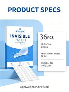 720pcs Skin Care Tool Transparent Adhesive Patches, Comfortable Breathable, Firm Adhesion Invisible Waterproof - View 5