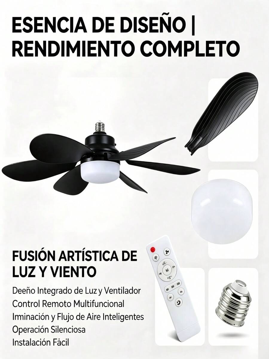 Ceiling Fans - Siyah - Görünüm 1