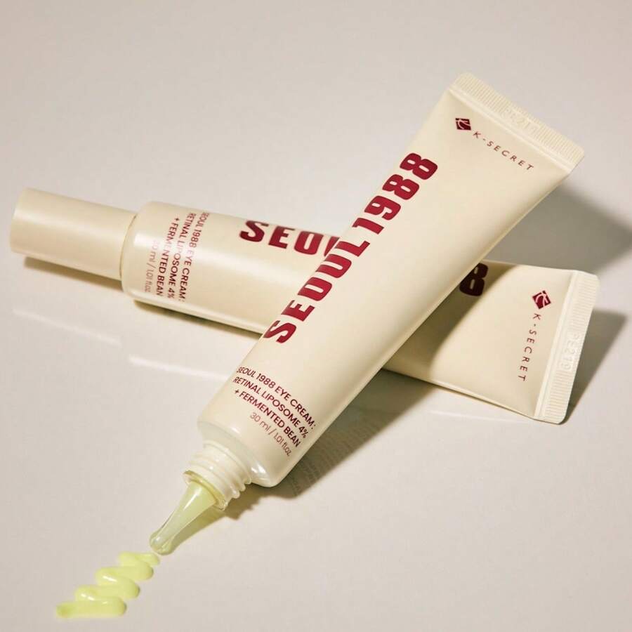 K-Secret - SEOUL1988 Eye Cream: Retinal Liposome 4% + Fermented Bean 30ML Eye Contour Cream - Eye Contour Care - Retinol - View 1
