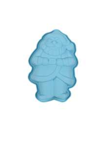 1pc Christmas Large Santa Claus Shaped Silicone Mold, Kitchen And Home Baking Cake Mousse Bread Baking Tray, Can Be Used For Making Bread, Chocolate Pudding, Jelly, Christmas Home Baking, Holiday Dessert Table Making Mold - Multicolor - View 11