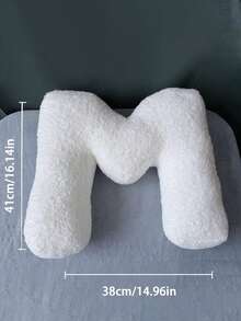 1pc White Creative DIY Letter Throw Pillow, Freely Combine The Letters You Want, Soft And Comfortable Pillow Cushion, High-Quality Home Decor, Can Be Decorated According To Needs, Ideal Creative Gift For Holidays, Birthdays, Halloween, Christmas - 40*35*10 - View 17