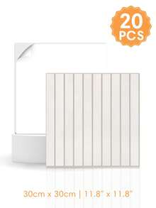 1/10/20pcs 3D Straight Line Backsplash Tiles, Peel And Stick Tile Stickers, Self-Adhesive Wall Stickers For Kitchen Bathroom Home Decor - Wall Stickers - View 19