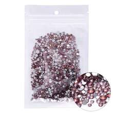 80+ Colors Silver Base Non-Hotfix Mixed Size SS3-SS20 1440pcs High Quality Handmade Rhinestones, Suitable For Wedding Dress Accessories And Other Applications - Silver Base, Mixed Sizes - View 41