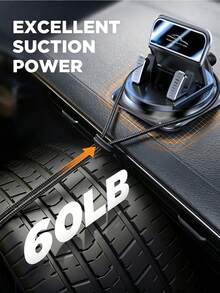 1 cái giá đỡ điện thoại xoay 360° gắn taplo ô tô, đế gel nano tăng cường độ bám, tự khóa chống quá nhiệt, phù hợp cho điện thoại có hoặc không dùng ốp lưng - Nhiều màu - Xem 6