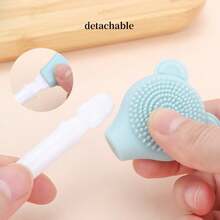 1pc Mask Bowl With Lid + 1pc Mask Stick + 1pc Silicone Brush With Handle + 1pc Multi-Functional Double-Head Brush, DIY Mask Mixing Bowl Set, Makeup Tools, Mask Mixing Tools, Suitable For Travel - Multicolor - View 10
