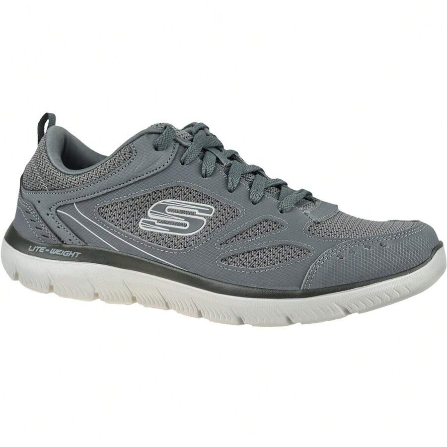 Skechers Summits-South Rim - Grey Men Sports Shoes - Grey - View 1