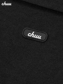 CHUU Wrinkled Long Sleeve Blazer Women's Autumn Black Casual Suit Loose Raw Edge Short Jacket - Black - View 8