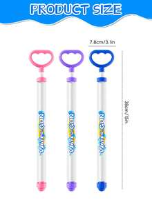 Essential Tool For Summer Water Entertainment - This Heart-Shaped Handle Water Gun Features A Fireworks-Style Design, Making It An Ideal Choice For Water Parties. Its Multi-Hole Fireworks-Style Spray Design Allows Water To Spray In All Directions, Creating A More Even Diffusion Effect. - B - View 9