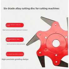 Lawn Mower Grass Trimmer Blades, 3-Tooth 6-Tooth Multi-Function Weeding Machine Cutter Head, Garden Tool Accessories - Multifunctional Brush Cutter Attachments - View 5