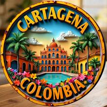 Cartagena, Kolombia: Pesona Kolonial dalam Semburan Bunga Tropis, Magnet di Mana Kota Tua Bernyanyi dalam Nuansa Karibia yang Hangat, Kenang-kenangan untuk Semua Permukaan Logam di Seluruh Rumah - A - View 1