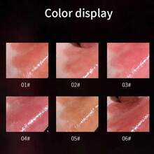 紅棕色口紅，防水，保濕，鏡面光澤，自然持久，情人節禮物 - Color06# - 查看 10