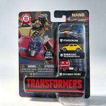 Simba JadaToys Transformers Mini Vehicle 3 Packs, ,  & Starscream Diecast Alloy Car Models, Collectible Display Set - Multicolor - View 5