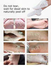 Masker Kaki Eksfoliasi, Masker Kaki, Masker Kaki Eksfoliasi Lavender, Masker Kaki Kemasan untuk Menghilangkan Kulit Mati, Melembutkan Kapalan, Memutihkan Kaki, Perbaikan Berlapis-lapis, Melembapkan dan Menghidrasi, Menutrisi, Melembutkan Kulit, - Bunga lavender - View 3