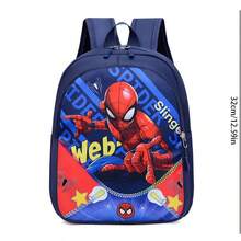 Back To School Disney Marvel Avengers Spider-Man Hero Style Backpack School Bag High Definition Costume Print Mesh Side Pockets Breathable Honeycomb Back Padding Adjustable Wide Strap Lightweight Spine Protection Large Capacity Unisex Daily Travel - Backpack - View 7
