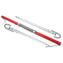 3 Ton Steel Towing Bar Pole Recovery Tow Pole Damper Spring For Car Van Truck Uk - A - View 1