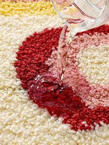 1pc Bathroom Floor Mat Carpet, Flocked Soft Touch, Cake Pattern, TPR Non-Slip Backing, Suitable For Kitchen, Outdoor, Indoor, Hallway, Bedroom, Living Room, Bedside, Machine Washable Easy To Clean, Autumn Bathroom Decor Rug - Multicolor - View 8