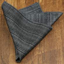1pc Men's Suit Pocket Square, Square Handkerchief For Men's Shirt, Formal Suit Pocket Square, Silk Scarf For Chest, Suitable For Tea Party, Wedding And Other Occasions, Holiday, Travel, Disco, Graduation - Multicolor - View 15