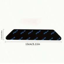 12pcs Trapezoid Carpet Non-Slip Pads, Home Sofa Horizontal Anti-Slip Mats, Floor Mat Non-Slip Fixing Stickers, Durable And Washable - Black - View 6