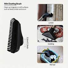 SOKANY Vacuum Cleaner Accessory Set (6pcs), Includes 32/35 Adapter + Flat Nozzle + 2-In-1 Nozzle + Sofa Nozzle + Horseshoe Round Brush + PP Square Brush. Suitable For Multiple Vacuum Cleaners. Essential Home Cleaning Accessories. - View 9