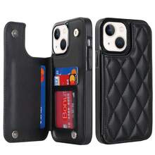 WEFOR Wallet Phone Case For Galaxy S26 S25 S25 S24 S23 S22 Ultra Plus S25Edge 24 FE, Multi-Card Slot Design, Magnetic Clasp, Built-In Stand, Shockproof Protective Cover, Compatible With IPhone 18 17 AIR 16e 16 15 14 13 12 11 Pro Max XR XS MAX, Magnetic Design, RFID Anti-Theft Card Slot, Magnetic Phone Protective Case, Shockproof, Unisex - Black - View 34