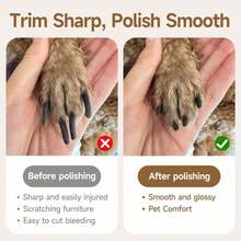 1pc High Power Electric Pet Nail Grinder, Suitable For Cats And Dogs Of All Sizes - Multi-color - View 4