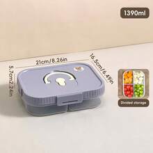 Hộp bento cho người lớn, hộp đựng cơm trưa dùng được trong lò vi sóng, hộp đựng đồ ăn vặt chống rò rỉ có nắp, hộp chuẩn bị bữa ăn có ngăn chia, hộp đựng thực phẩm nhiều ngăn, hộp bento nhiều ngăn, hộp đựng cơm trưa bằng nhựa, hộp cơm kiểu Nhật, hộp đựng thực phẩm du lịch - Nhiều màu - Xem 19