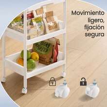 SONGMICS Storage Islands & Carts - White - View 8