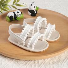 0-1 Years Old Fashionable Versatile Cute Infant Girl Sandals, Infant Walking Shoes Infant Shoes, Spring Autumn Summer - White - View 10