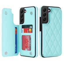 WEFOR Wallet Phone Case For Galaxy S26 S25 S25 S24 S23 S22 Ultra Plus S25EDGE 24 FE, Multi-Card Slot Design, Magnetic Closure, Built-In Stand, Shockproof Protective Cover, Compatible With IPhone 17 AIR 16e 16 15 14 13 12 11 Pro Max XR XS MAX, Magnetic Design, RFID Anti-Theft Card Slot, Magnetic Phone Protective Case, Shockproof, Unisex - Light Blue - View 40