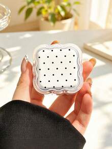 White Polka Dot Wave Edge Charger Cover Full Set Cable Protector Compatible With Iphone 40W Charging Head Data Cable Anti-Break Sleeve - Multicolor - View 4