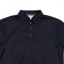 Adidas Combat Sports Polo Shirt, Quick-Dry, Navy Blue, Basic Style, Men's - Navy - View 3