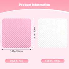 1200/600/5pcs Lint-Free Nail Cleaning Wipes, Gel Nail Polish Remover Pads, UV Gel Cleaning Wipes, Nail Polish Remover Wipes, Lint-Free Nail Polish Remover Pads, Pink Nail Cleaning Wipes, Bottle Neck Cleaning Pads, Eyelash Glue Remover Wipes, Nail Art Pads, Nail Art Magic Wipes, Super Absorbent Soft Non-Woven Fabric, Eyelash Extension Glue Cleaning, Nail Care, Nail Salon Supplies, Nail Art Tools, Home Nail Kit Accessories - Multicolor - View 2