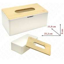 Ceramic/PP Bathroom Accessory Set With Bamboo Lid, Soap Dispenser,Cotton Swab Storage Jar& Bamboo Lid Tissue Box, Modern Nordic Bathroom Countertop Decor, Easy To Wipe Clean,Kitchen Soap Dispenser - Bathroom Series - View 16