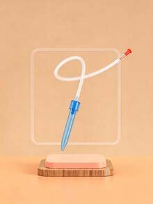 Gentle Silicone Care Tool - Hygienic Anti-Reflux Design, Comfortable Cleaning, Dental, Teeth - Multicolor - View 1