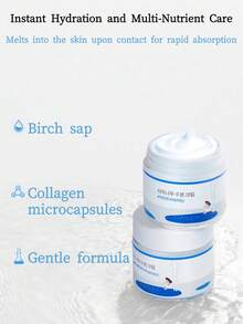 ROUND LAB Dokdo Birch Juice Moisturizing Cream,80ml Fills The Skin With Moisture And Prevents Moisture Loss - White - View 2