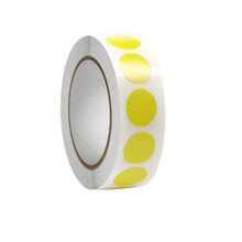 1000pcs/Roll Colorful Small Round Dot Labels 13MM Round Color Coding Labels Multi-Color Options (Red, Black, Orange, Green, Blue, Purple, Yellow, White, Etc.) Solid Color No Pattern Multi-Function Suitable For Color Classification Marking Stickers, Office Index Round Dot Stickers, Handmade DIY Round Dot Stickers, Storage Classification Round Dot Labels, Etc. - Multicolor - View 13