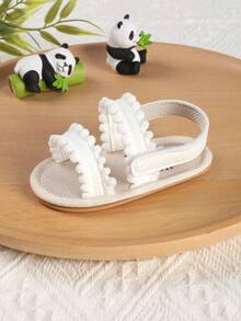 0-1 Years Old Fashionable Versatile Cute Infant Girl Sandals, Infant Walking Shoes Infant Shoes, Spring Autumn Summer - White - View 4