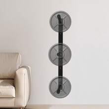 Weight Plate Storage Rack, Wall Mounted Weight Plate Holder, Bumper Plate Storage For Home Gym - YDRMGG-000100@default - View 7